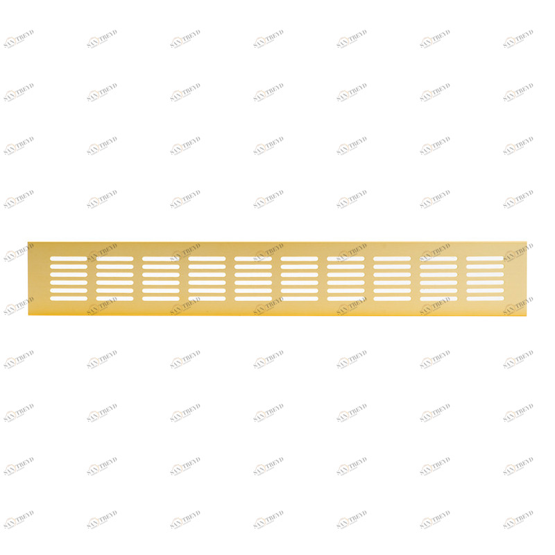 Вентиляционная решетка Europlast RA640G 60х400, золото sun-id-684000