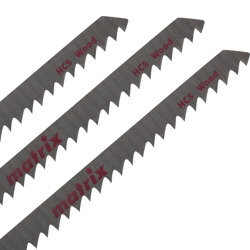 Пилка для лобзика по дереву Matrix T301DL чистый рез, 3 шт. 84865362 STLM-2000708  - Вид №1