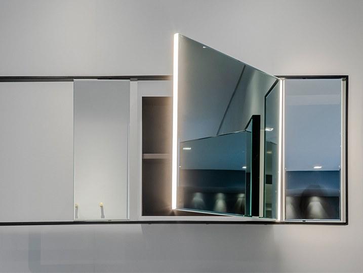 Vallvé Настенное зеркало с контейнером для ванной Perímetro 5010727 - Вид №3