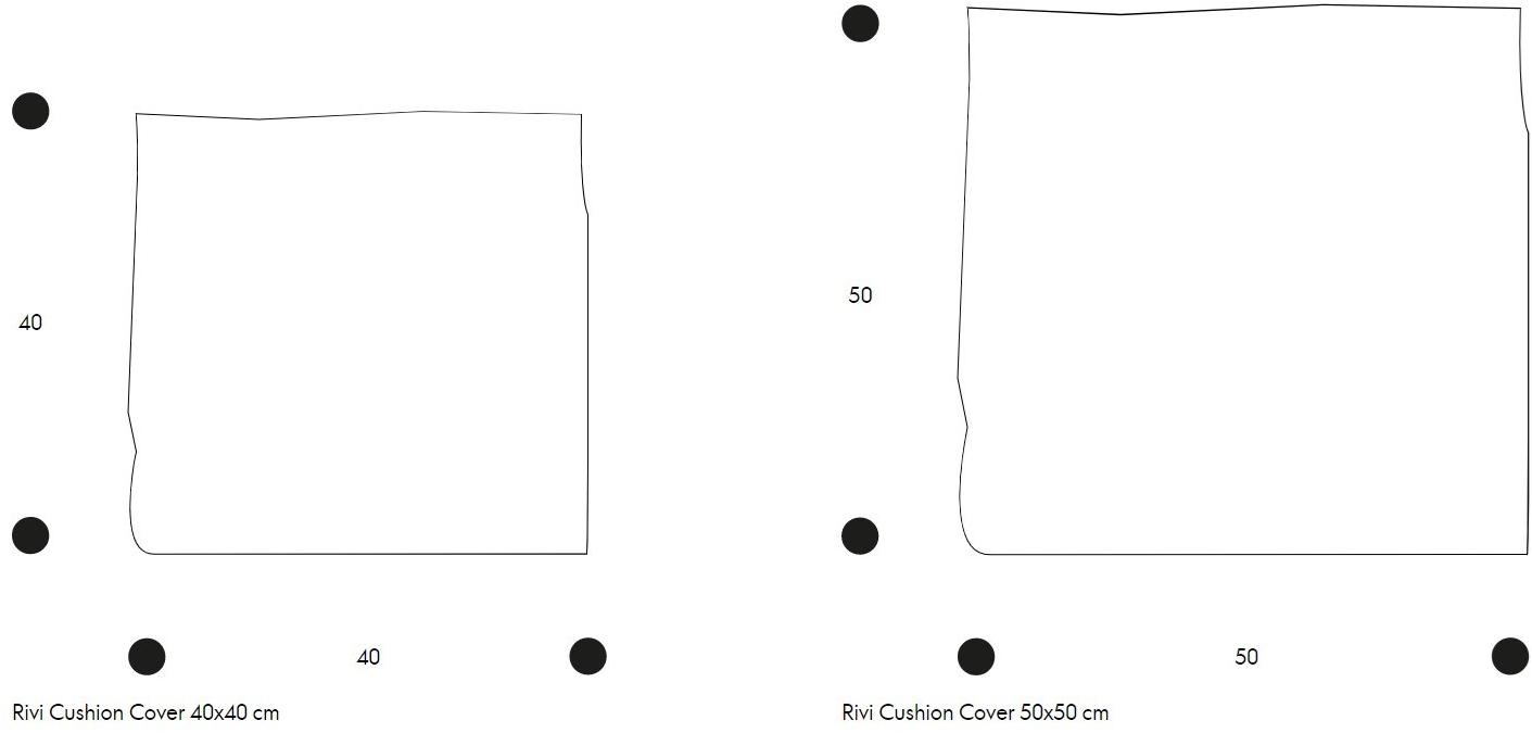 Artek Квадратная подушка из хлопка Rivi sun-id-1445048 - Вид №8