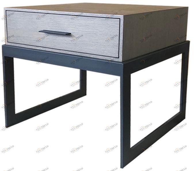 Ph Collection Квадратная тумбочка из дерева с ящиками sun-id-1493425