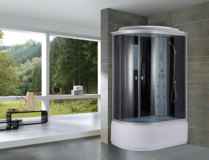 Душевая кабина NG- 3520-14R (1200х800х2150) высокий поддон(45см) стекло ТОНИРОВАННОЕ