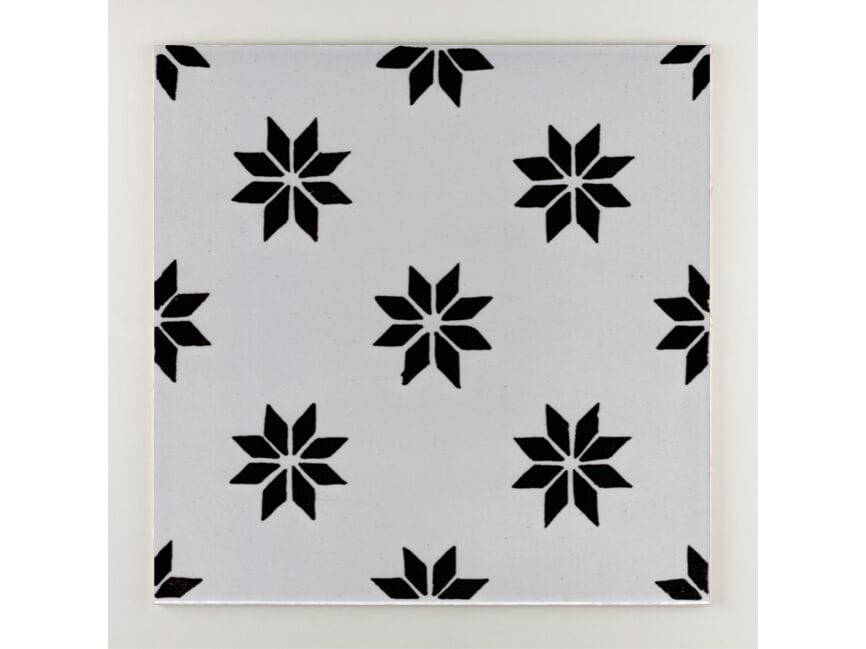 Пол / покрытие ручной работы La Riggiola черный и белый ARCH-00101909