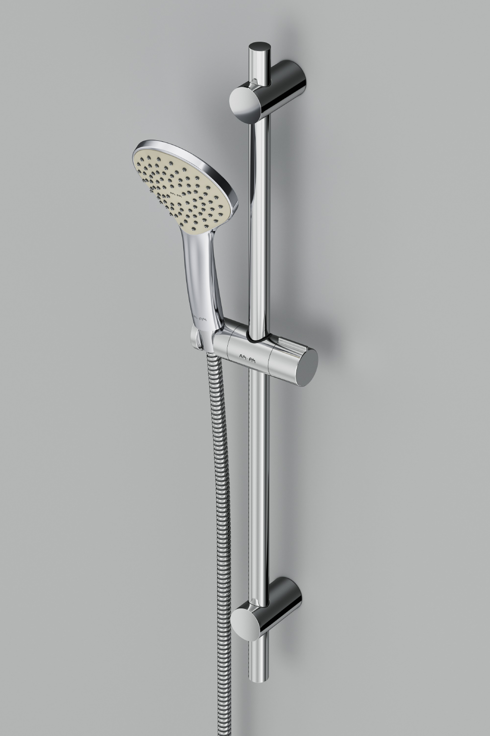F0190000 душ.комплект: ручн.душ 1 ф-ция d 110 мм штанга 700 шланг 1 750 мм хром шт. AM.PM Gem - Вид №3