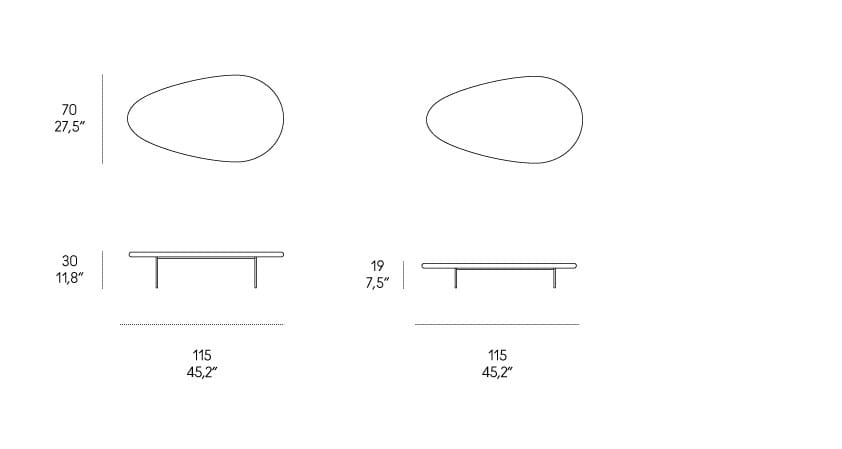 Журнальный столик из массива дерева Casamania & Horm ARCH-00045176 - Вид №5