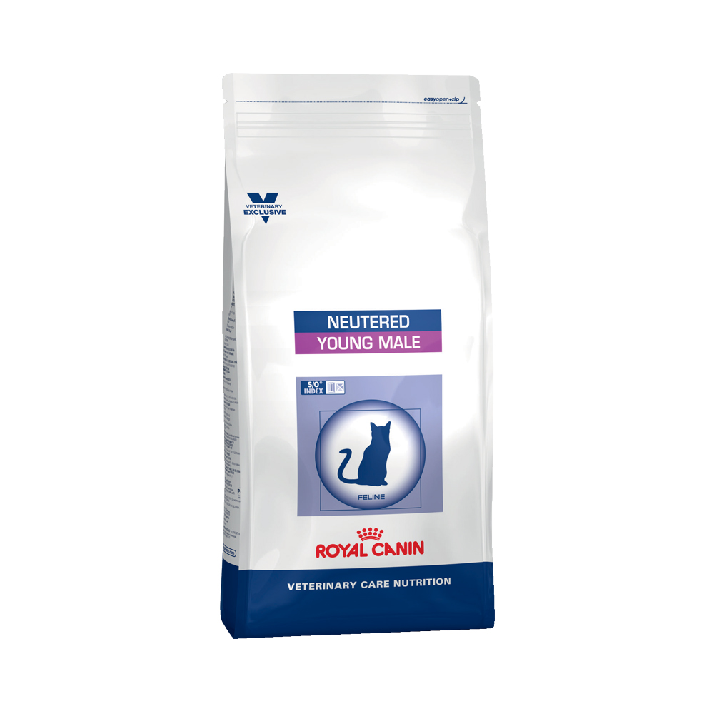 Т00008798 Корм для кошек Vet Neutered Young Male для кастрированных котов до 7 лет, птица сух. 400г ROYAL CANIN 