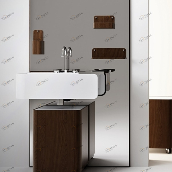 Комплект мебели для ванны Olympia Ceramica Beauty венге BEAUTYCOM34