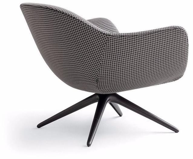 Poliform Мягкое кресло на козелке из ткани с подлокотниками Mad sun-id-1388946 - Вид №4