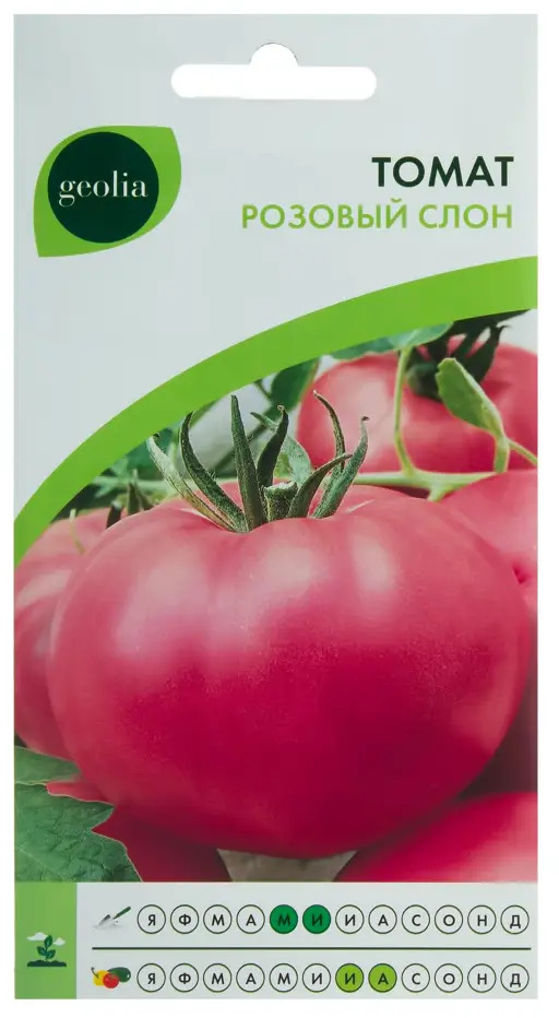 Семена томатов Geolia «Розовый слон» — крупноплодный сорт для салатов 17585261