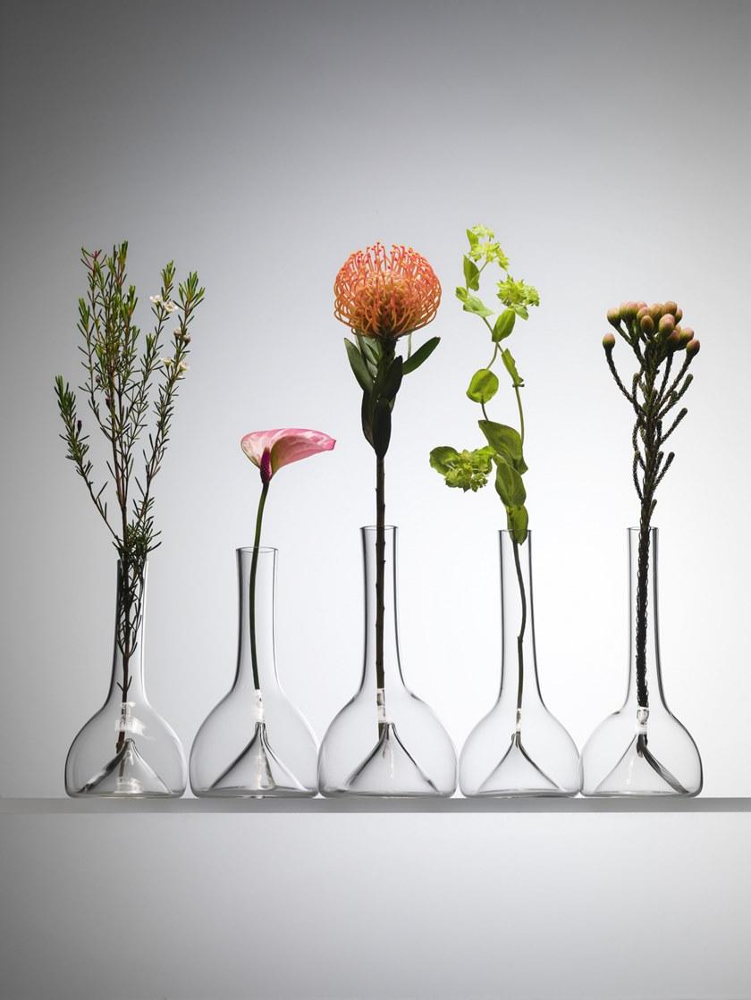 IVV Одиночная ваза для цветов в стекле M’ama o non m’ama? 8484.1 - Вид №2