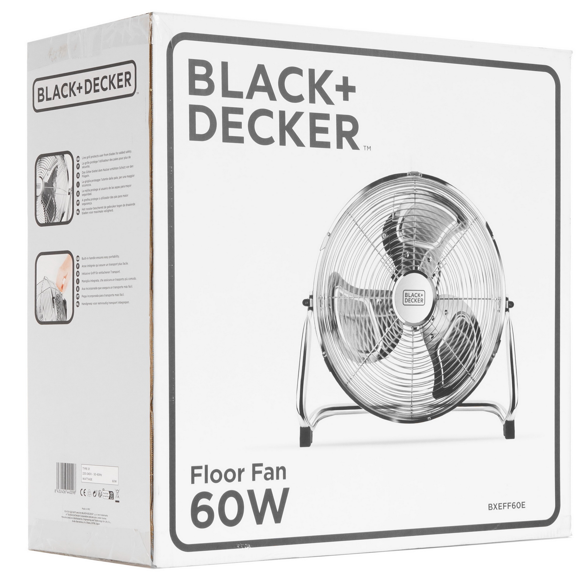 9002319 Вентилятор Black+Decker BXEFF60E  серебристый STDN-0022322 - Вид №6
