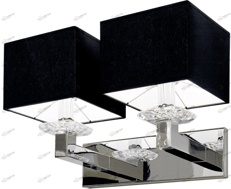 ILFARI Бра из металла с фиксированным кронштейном и кристаллами swarovski® Swinging ballet 12954