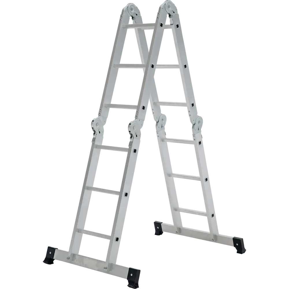 Лестница-трансформер 4-секционная Kroft до 3.3 м 3 ступени STLM-2081125