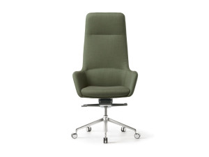 Тканевое вращающееся офисное кресло