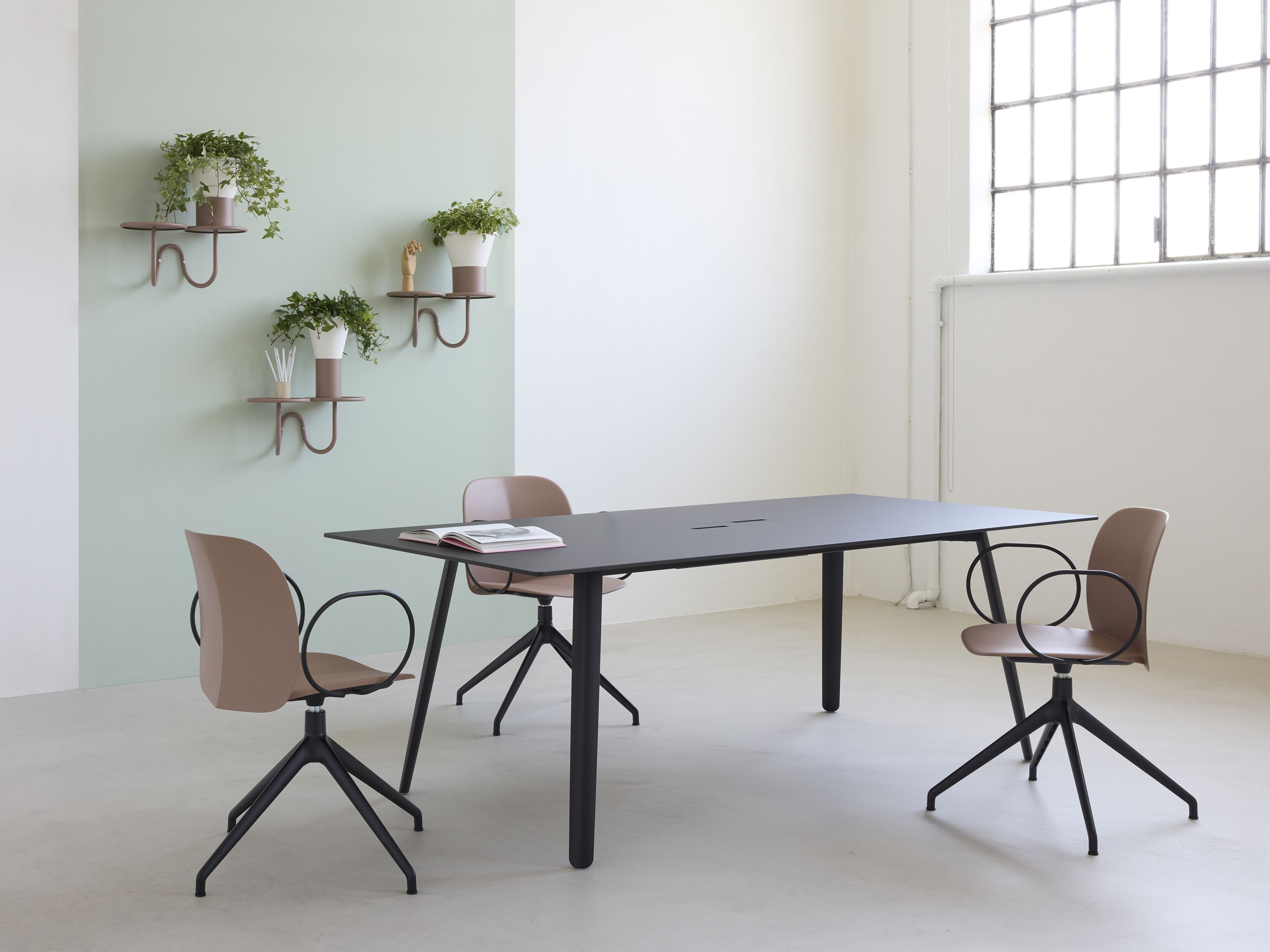 Стол для совещаний с системой кабельных втулок S-CAB Squid ARCH-00109401 - Вид №3