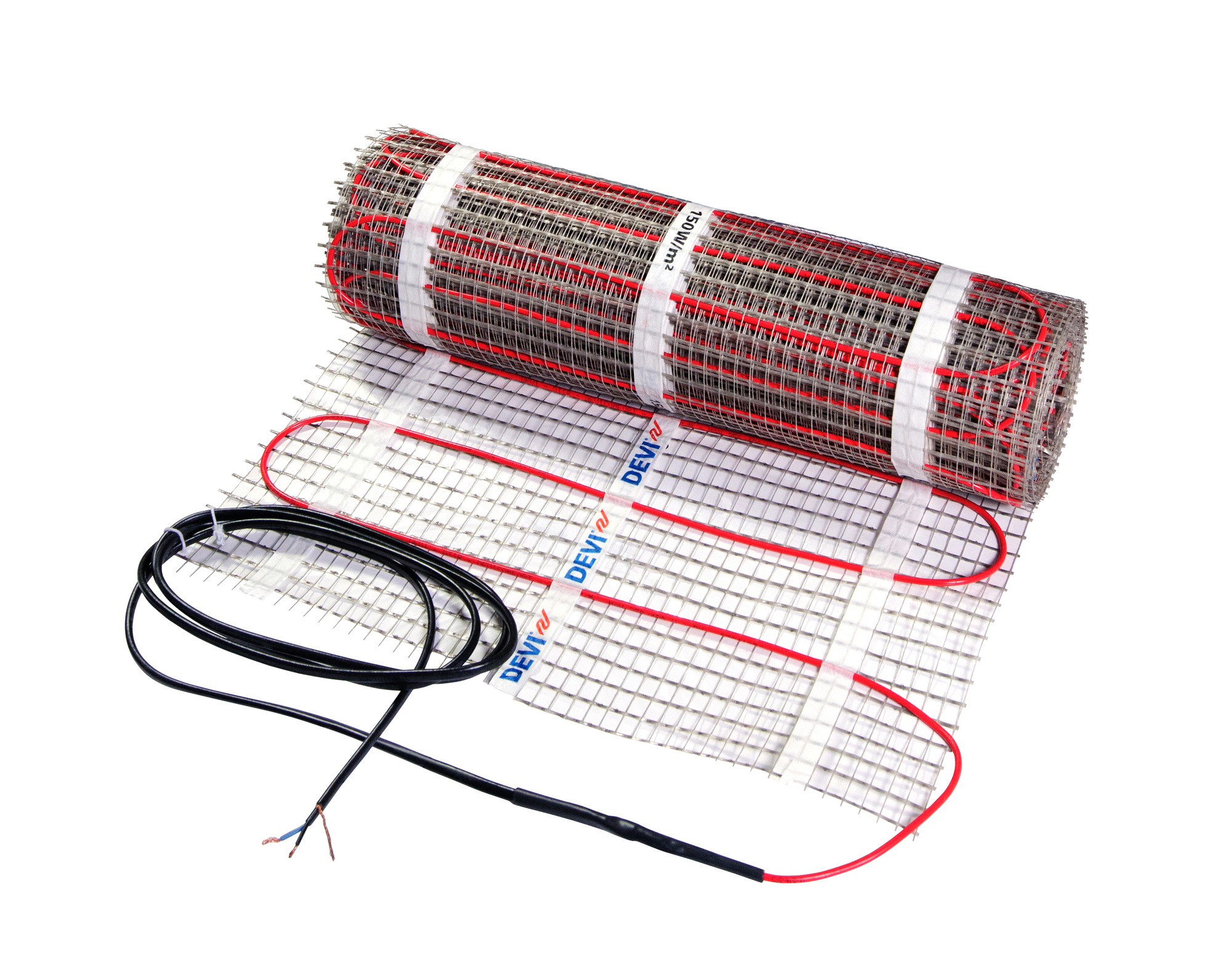 Danfoss DEVIcomfort™ 150T — двухжильные нагревательные маты для теплого пола под плитку DEVIcomfort 150T мат 450Вт 230В 3м² 83030570  - Вид №1