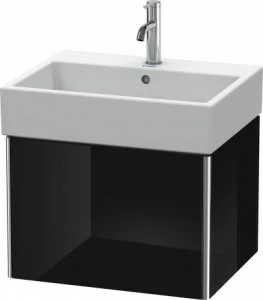 XS409304040 Тумбочка подвесная XSquare #XS4093 584 x 460 мм Черный глянцевый лак