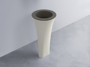 AMLA45-FN+AMPILT-CA+AMCOLT-TL Раковина Amedeo Tondo отдельностоящая cielo Enjoy + Amedeo