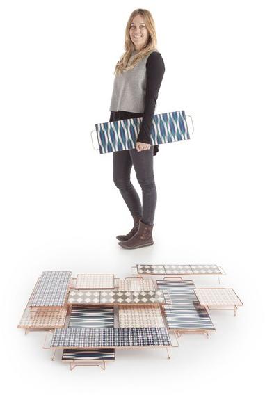 GAN Поднос прямоугольный из алюминия Mix&match sun-id-1399559 - Вид №53