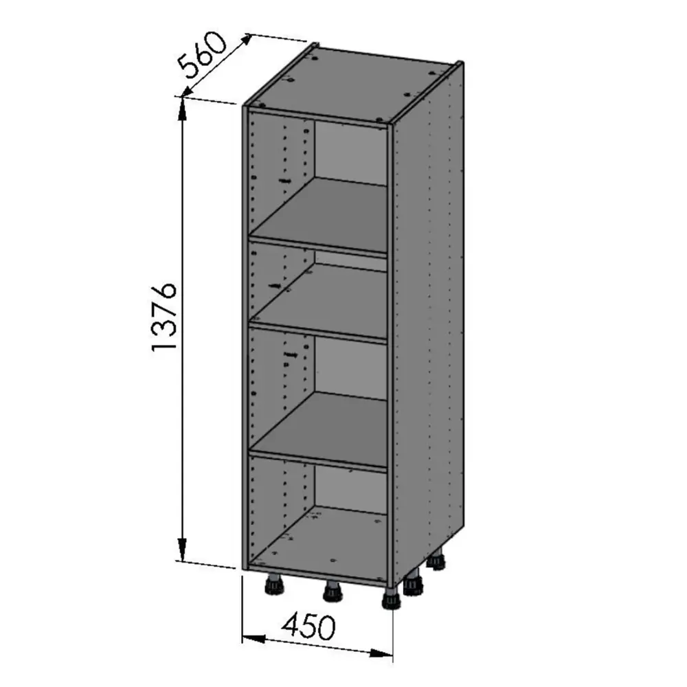 Полуколонка Santreyd Delinia ID — элегантное решение для современной кухни 89374444 STLM-1330832 - Вид №4