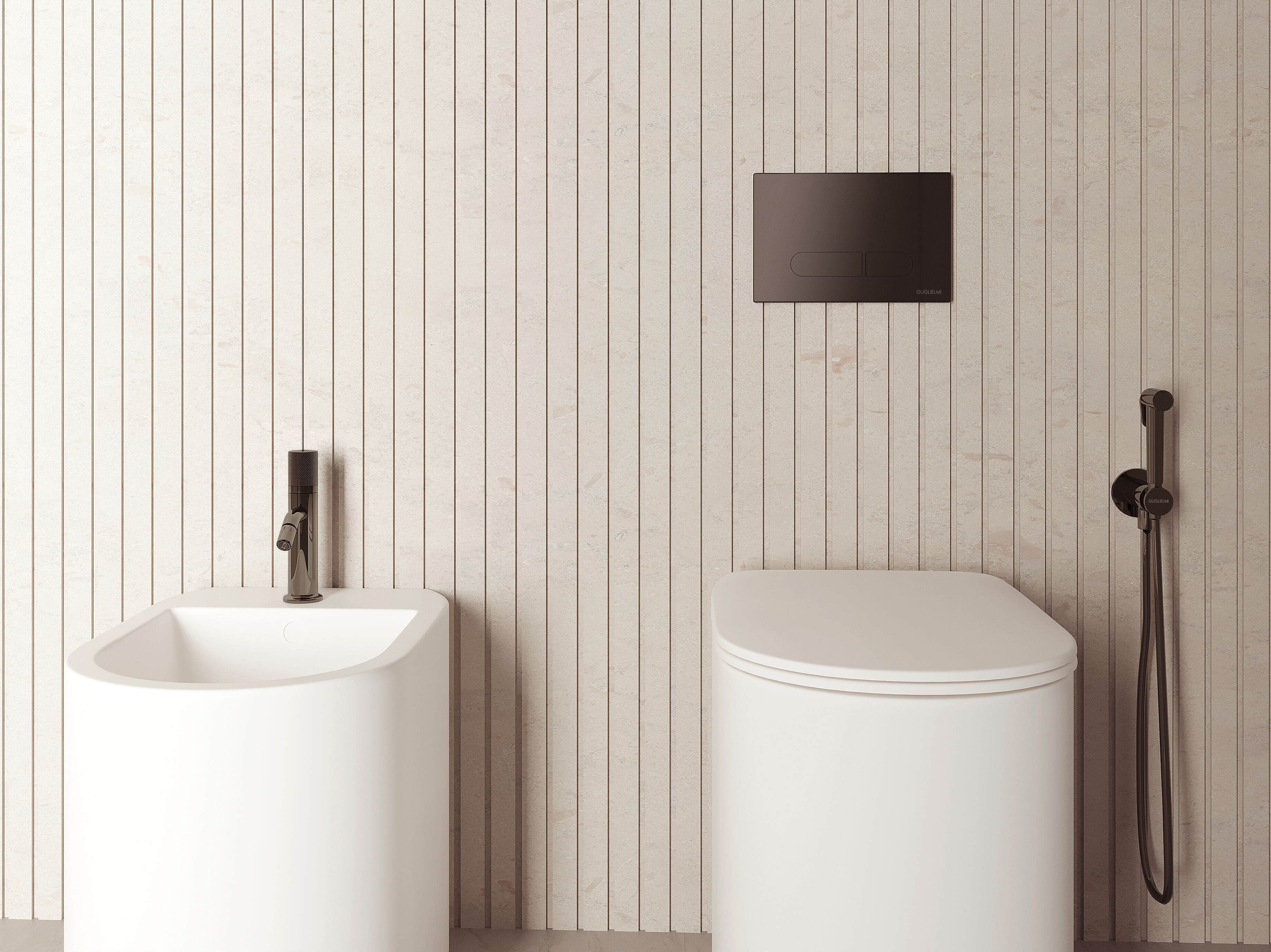 Смеситель для биде с одной ручкой GUGLIELMI RUBINETTERIE Sprint Color ARCH-00051547 - Вид №9