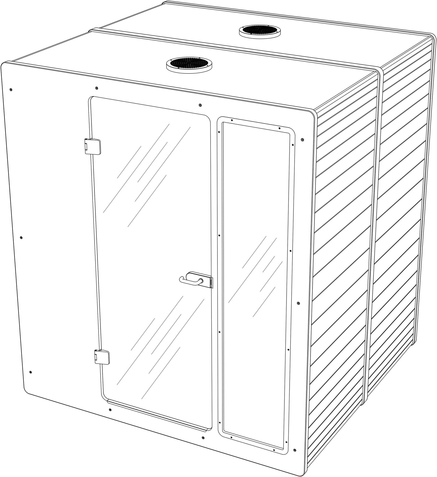 IMPACT ACOUSTIC® Акустическая офисная будка со встроенным освещением для встреч  961.13.442.000.00  - Вид №4