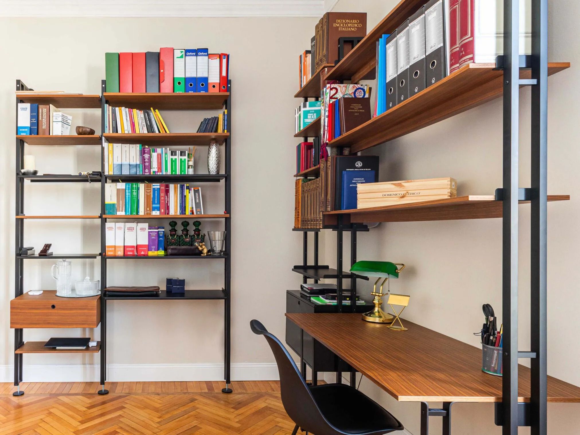 Алюминиевый модульный офисный книжный шкаф KRIPTONITE K2 ARCH-00138496 - Вид №1