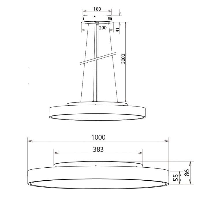 Алюминиевый светодиодный наружный потолочный светильник A.L.S UAL ARCH-00043752 - Вид №9