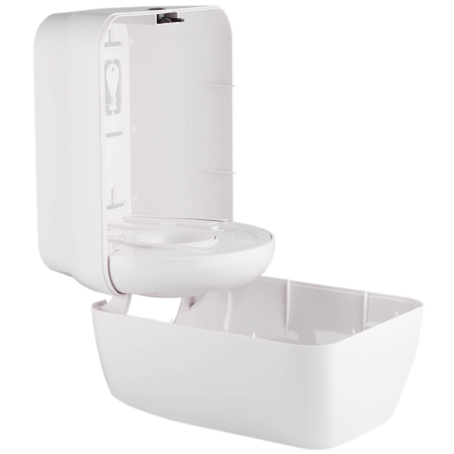 304009473 Держатель бумажных полотенец TH-8030A (белый) KSITEX  - Вид №2