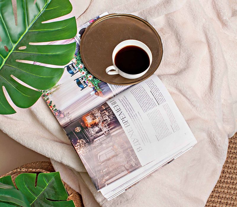 Victoria Stenova 111191 ПЛЕД меховой VANILLA LATTE  - Вид №5