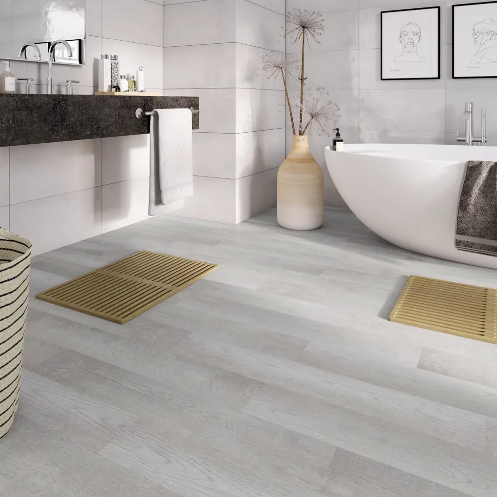 ARTENS Forte Tame - кварцвиниловая плитка под серое дерево для влажных помещений 83747133 STLM-0044386 - Вид №7