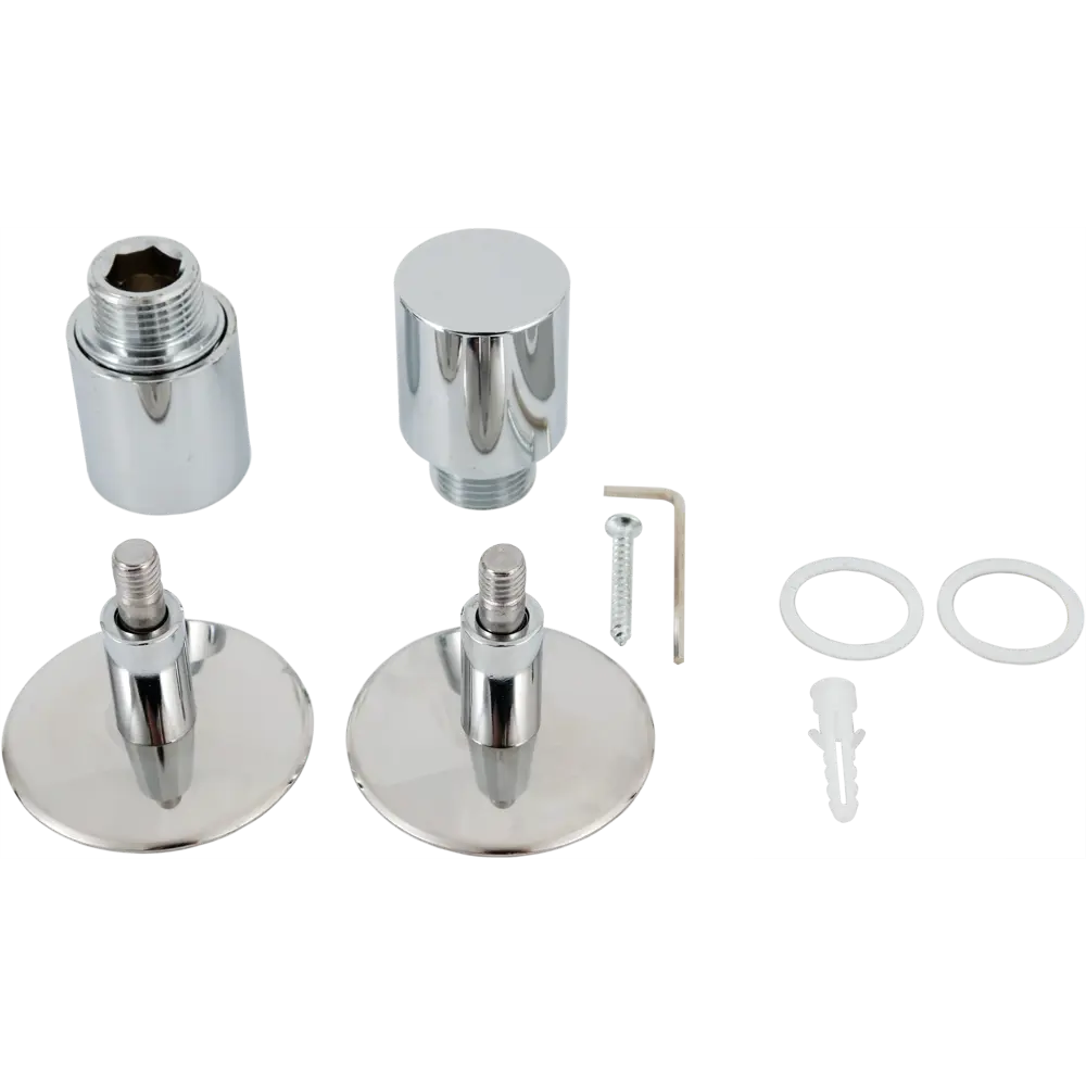Полотенцесушитель водяной М4 70x50 см 1/2", нержавеющая сталь c полимерным покрытием 82320484 STLM-2175636 МАРГРОИД  - Вид №3