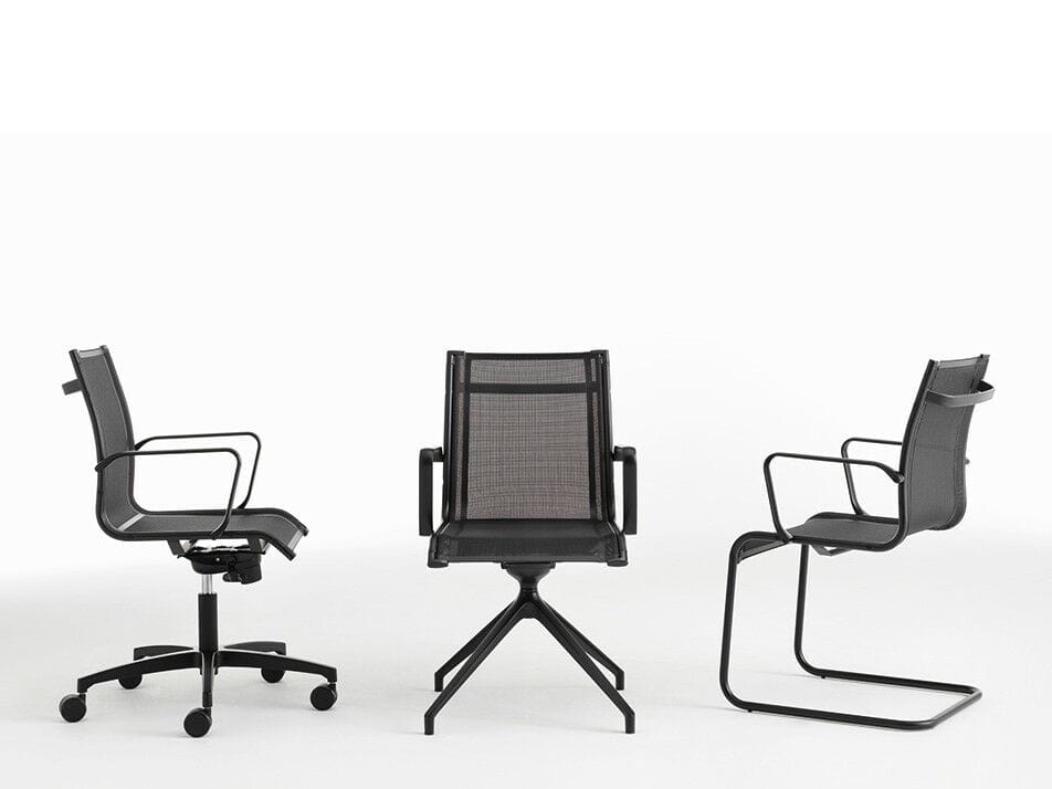 Поворотный стул на сетчатом насесте Nahu AALBORG AIR 04 BK ARCH-00068734 - Вид №1