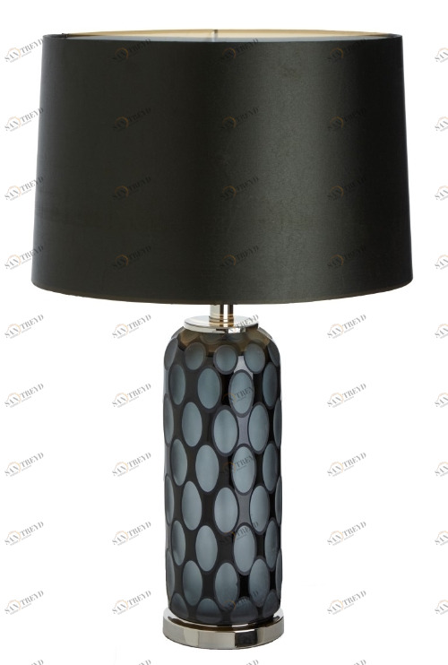 Настольная лампа Emma 5827 PUSHA ВАЗА 062005 Прозрачный;синий;черный 