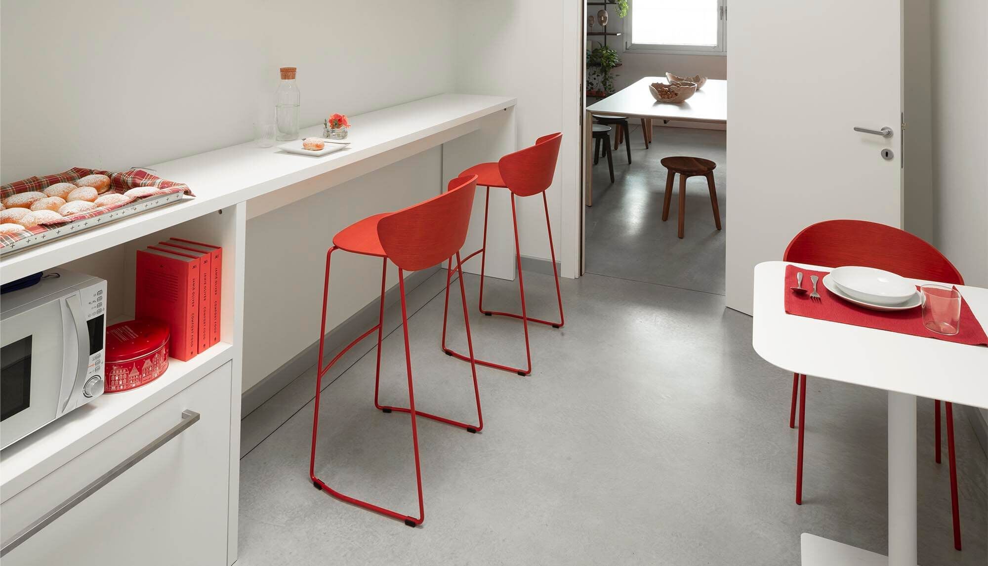 Стальной и деревянный высокий табурет для укладки салазок True Design Не деревянная ARCH-00059280 - Вид №7