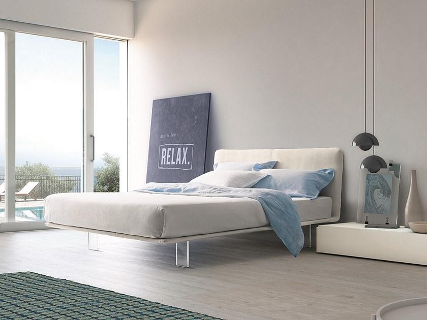 PIANCA Двуспальная кровать из ткани с мягким изголовьем sun-id-1448371 - Вид №3