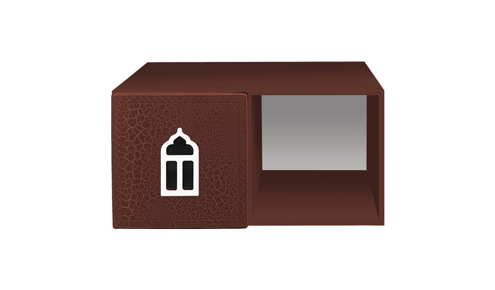 Полка детская горизонтальная "Венеция-1" МАНДАРИН ВЕНЕЦИЯ 178672 Красный Santreyd - Вид №2