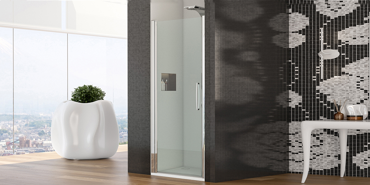 Двери в нишу REBECCA 85 см CSA Box Doccia 81P - Вид №1