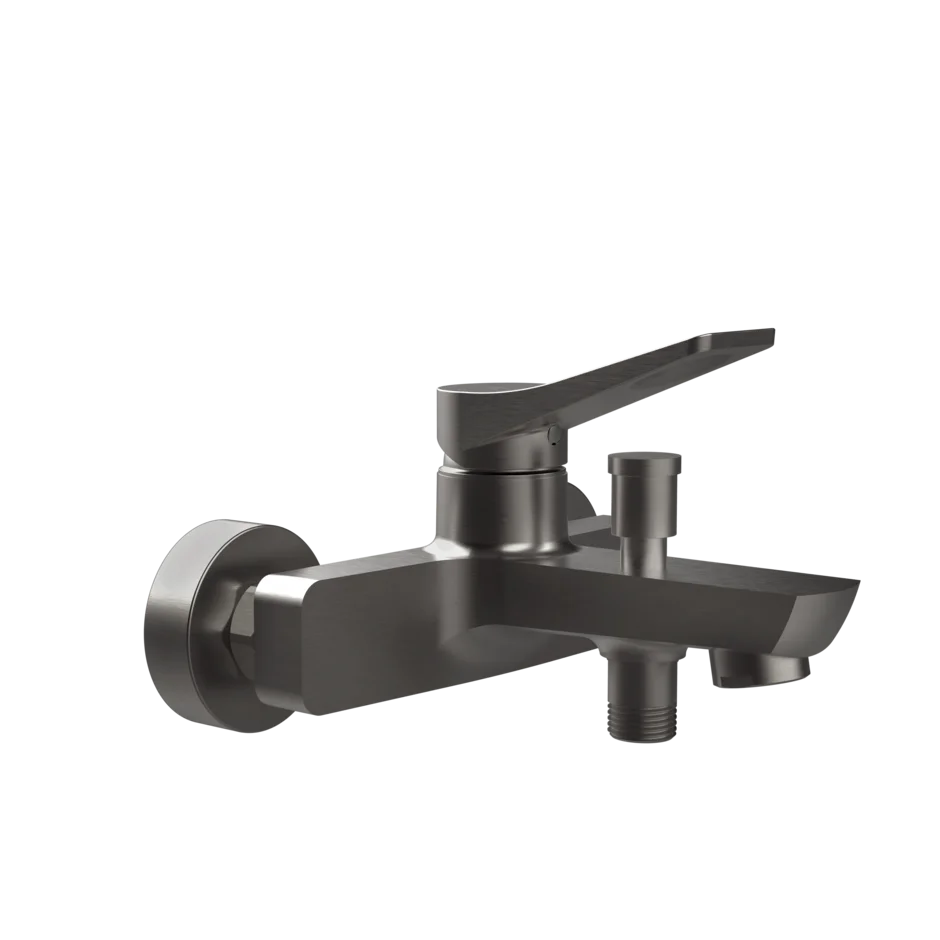 Смеситель для ванны 59013 707 Gessi Rilievo ЧЕРНЫЙ МЕТАЛЛ BR. PVD 59013707