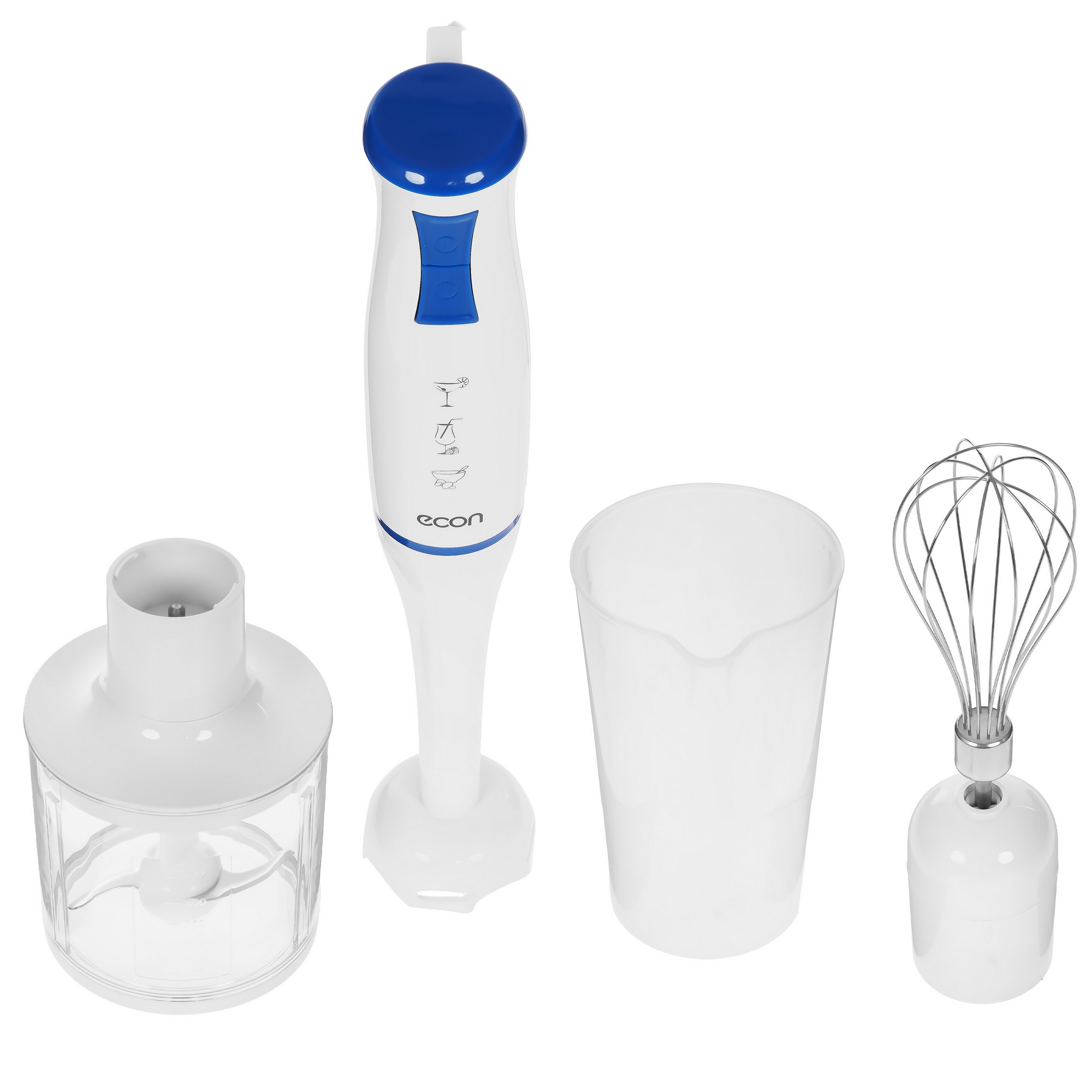 5070308 Блендер погружной ECON ECO-401HB белый STDN-0090846