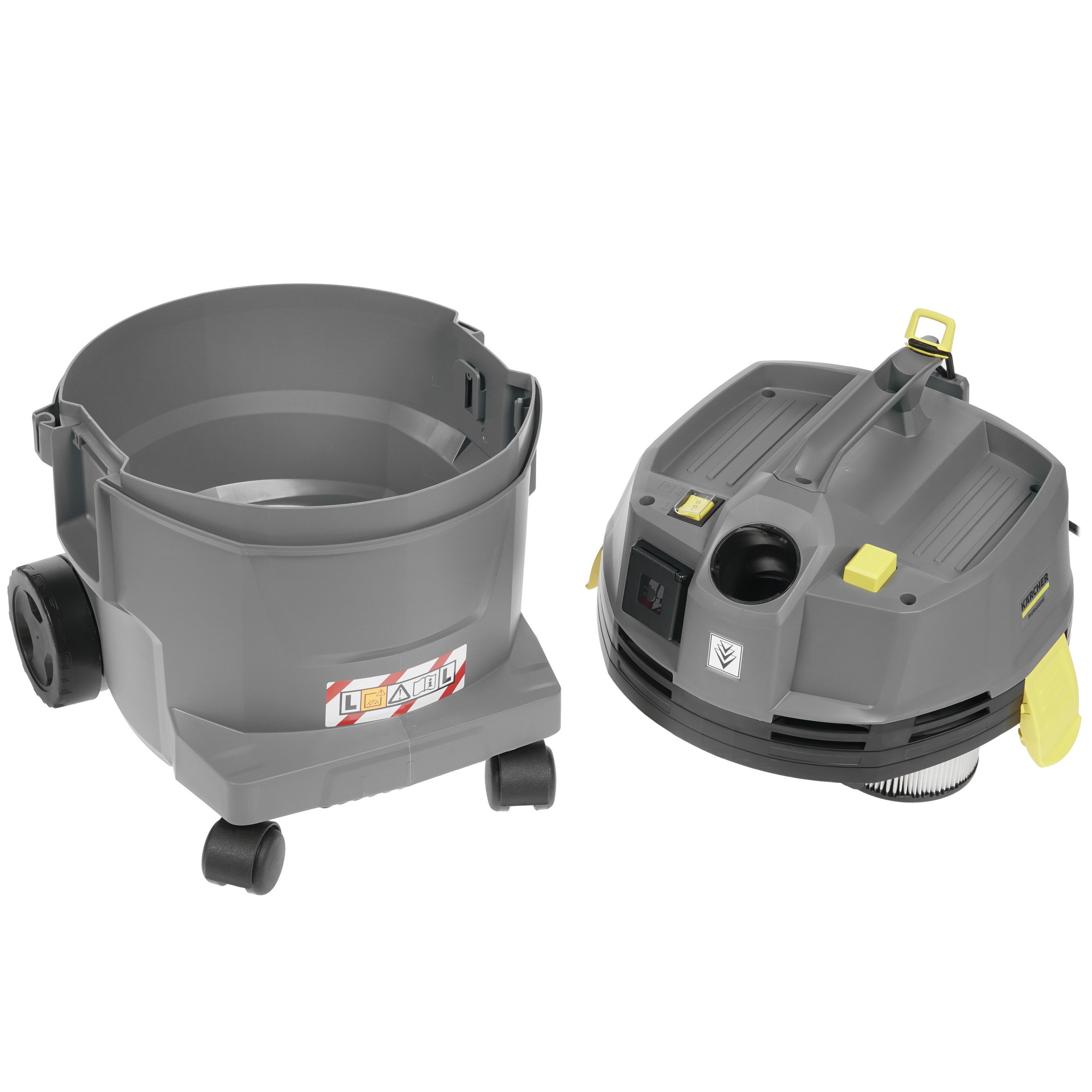 8198470 Пылесос Karcher NT 22/1 Ap Te L серый STDN-0029128 - Вид №6
