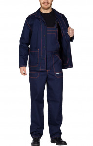 68055 Куртка  тёмно-синяя Enkel  Летняя спецодежда  размер 52-54/170-176