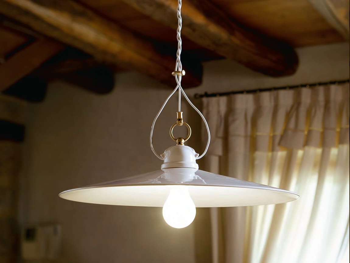 Керамический подвесной светильник Aldo Bernardi Tesa ARCH-00047056