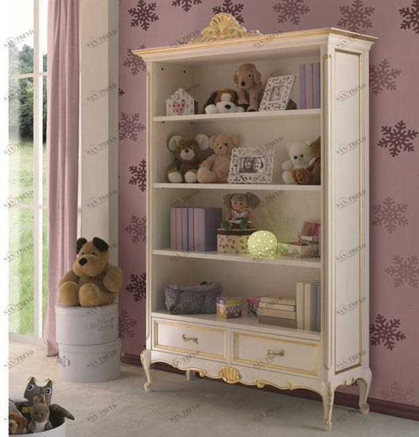 SCAPPINI & C Открытый деревянный книжный шкаф с ящиками 35th anniversary 2099