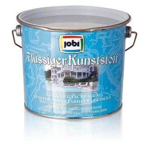 Эмаль Jobi Flussigerkunststoff (ФлюсcигерКунстштоф) 2,7л коричневая