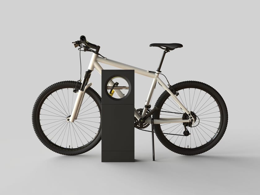 Стойка для велосипедов из оцинкованной стали Viscio Urban Design Hole ARCH-00029483