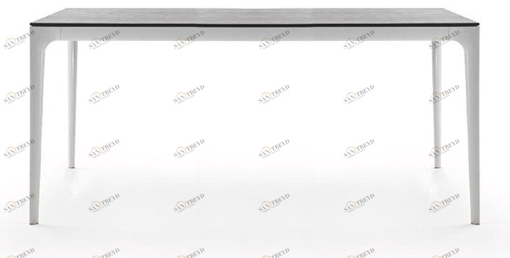 Marac Прямоугольный обеденный стол из алюминия Teddy sun-id-1346993