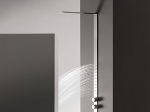 Настенная душевая колонка из нержавеющей стали с душем