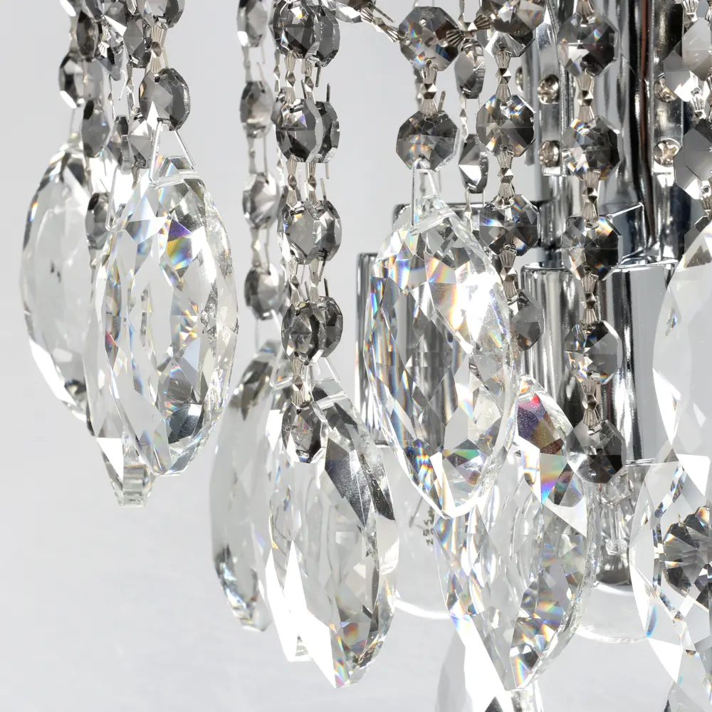 Бра «Бриз 9» E27х2 60 Вт цвет хром DE CITY STLM-2095672 - Вид №4