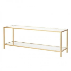 Тумба под телевизор золотая FOR MISS  264007 Золото